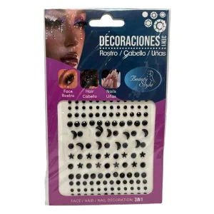 DECORACIONES 3 EN 1 ROSTRO / CABELLO / UÑAS