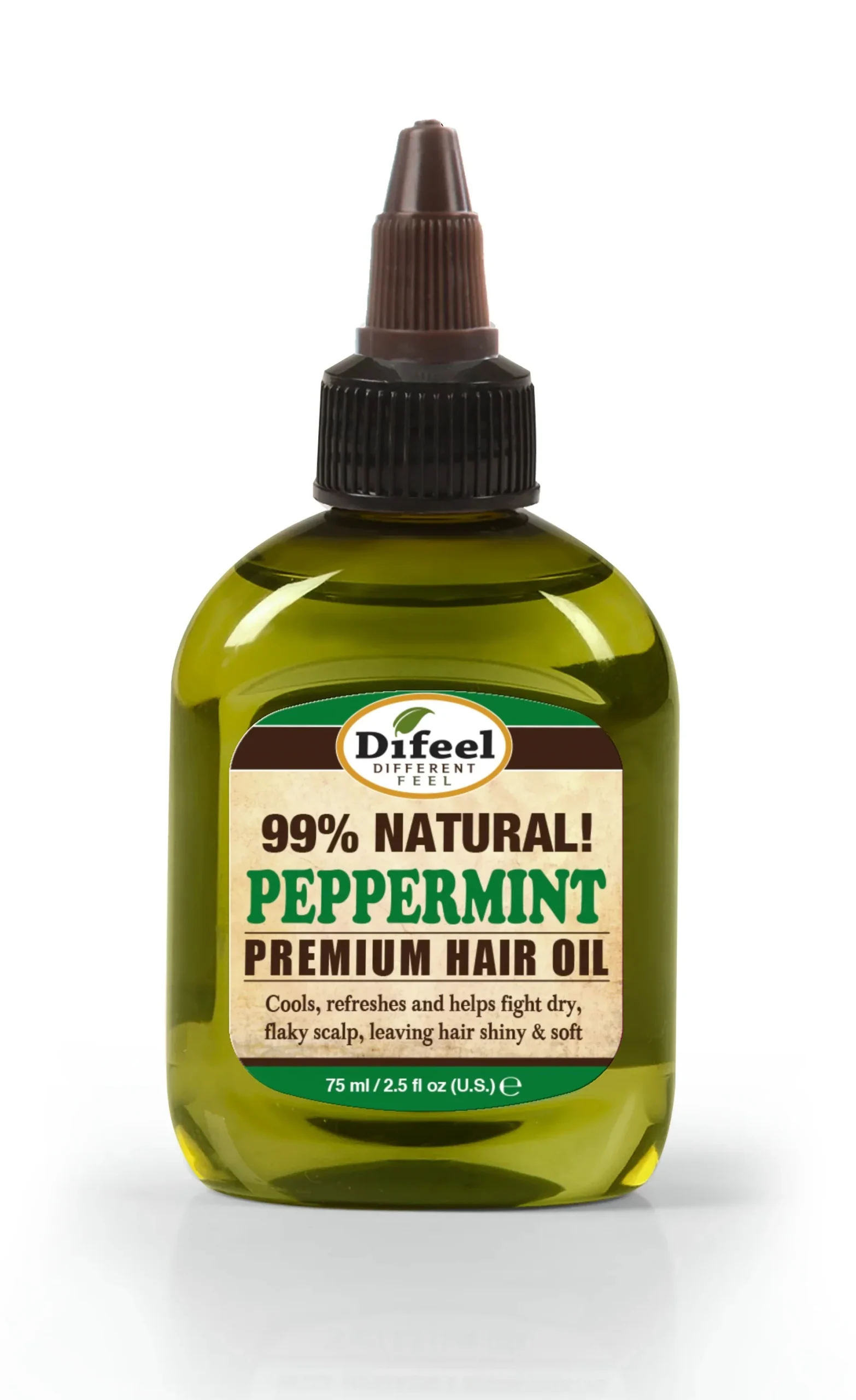 DIFEEL PREMIUM NATURAL HAIR OIL PEPPERMINT 75 ML (SH10-PEP25)