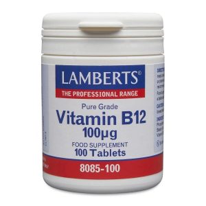 LAMBERTS – VITAMINA B12 1000µg 60 COMPRIMIDOS