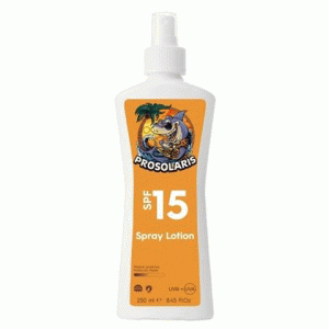Bronceador Spray SPF 15 250 ml.