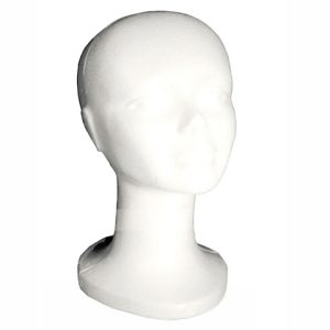 Cabeza Soporte de porex para Pelucas