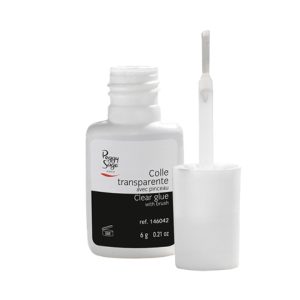 Cola Transparente Tips y Tiritas C/Pincel 6g