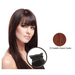 Extensión Tejida Lisa 100% Natural Nº 33